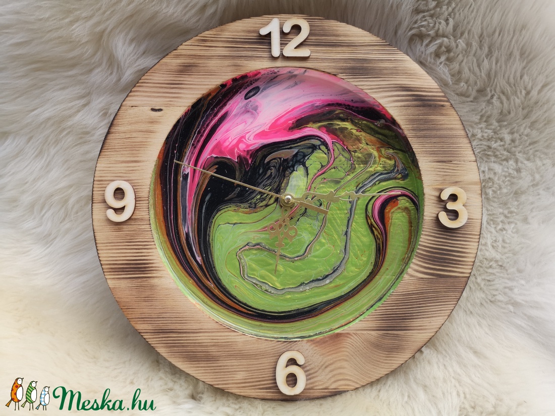 Fluid art fali óra - otthon & lakás - dekoráció - falióra & óra - Meska.hu Fluid art fali óra - otthon & lakás - dekoráció - falióra & óra - Meska.hu