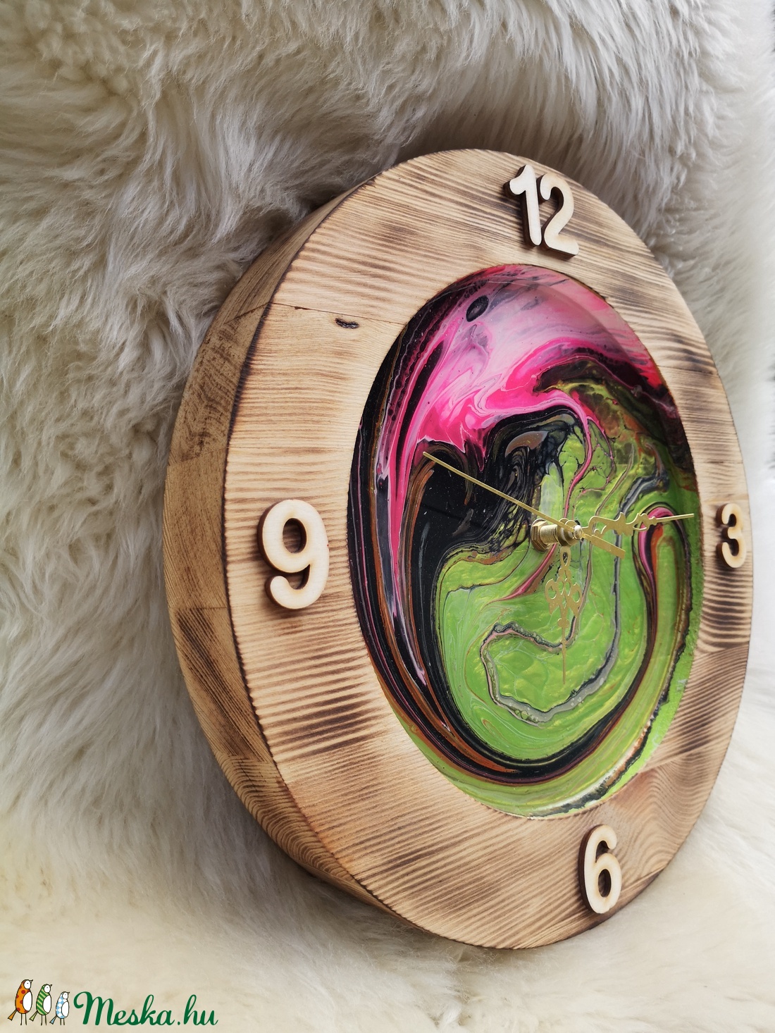 Fluid art fali óra - otthon & lakás - dekoráció - falióra & óra - Meska.hu Fluid art fali óra - otthon & lakás - dekoráció - falióra & óra - Meska.hu