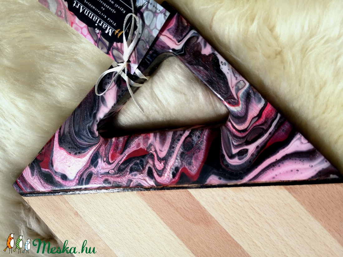 Fluid art vágódeszka -  - Meska.hu