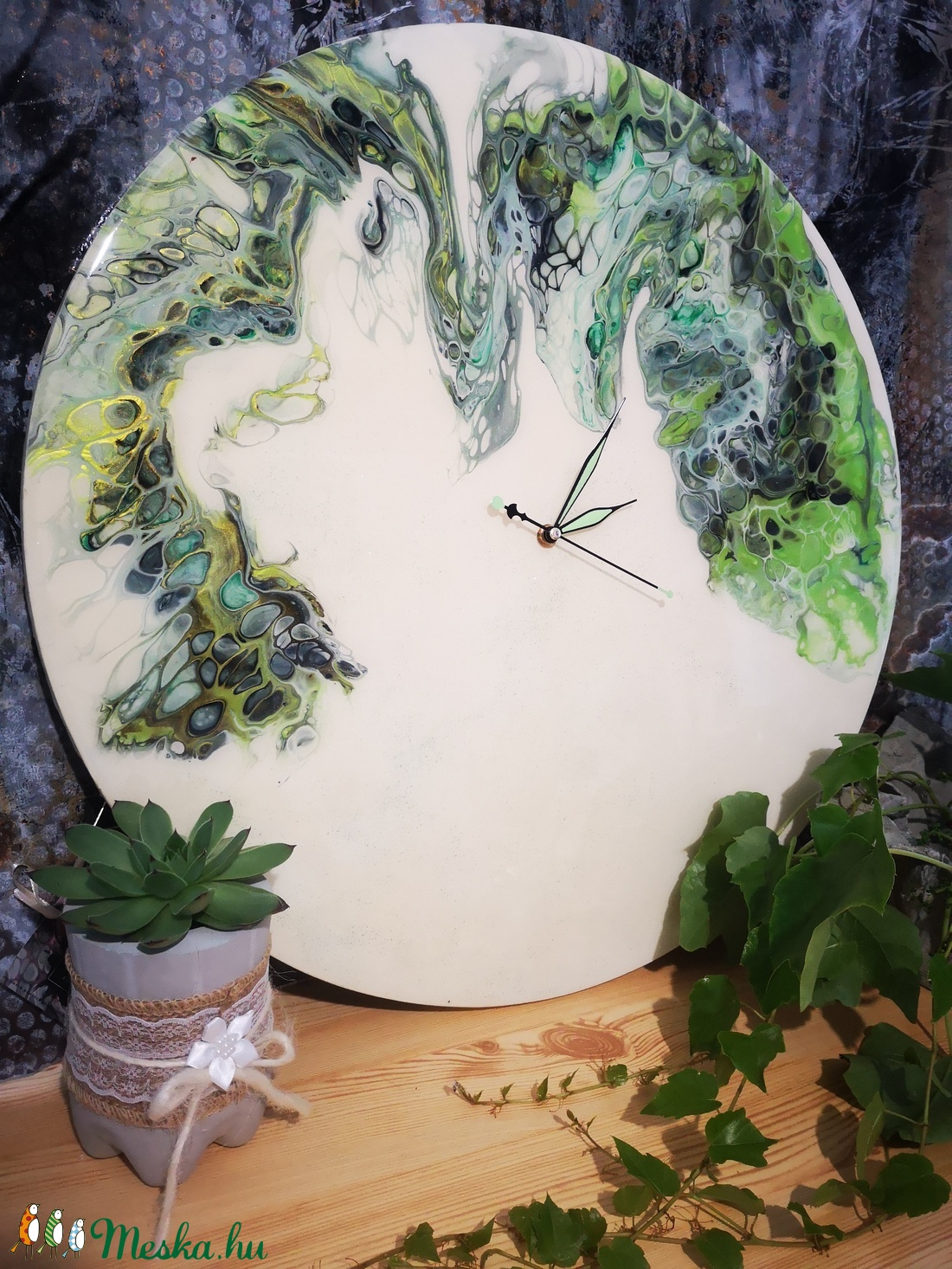 Fluid art óriás falióra - otthon & lakás - dekoráció - falióra & óra - Meska.hu Fluid art óriás falióra - otthon & lakás - dekoráció - falióra & óra - Meska.hu