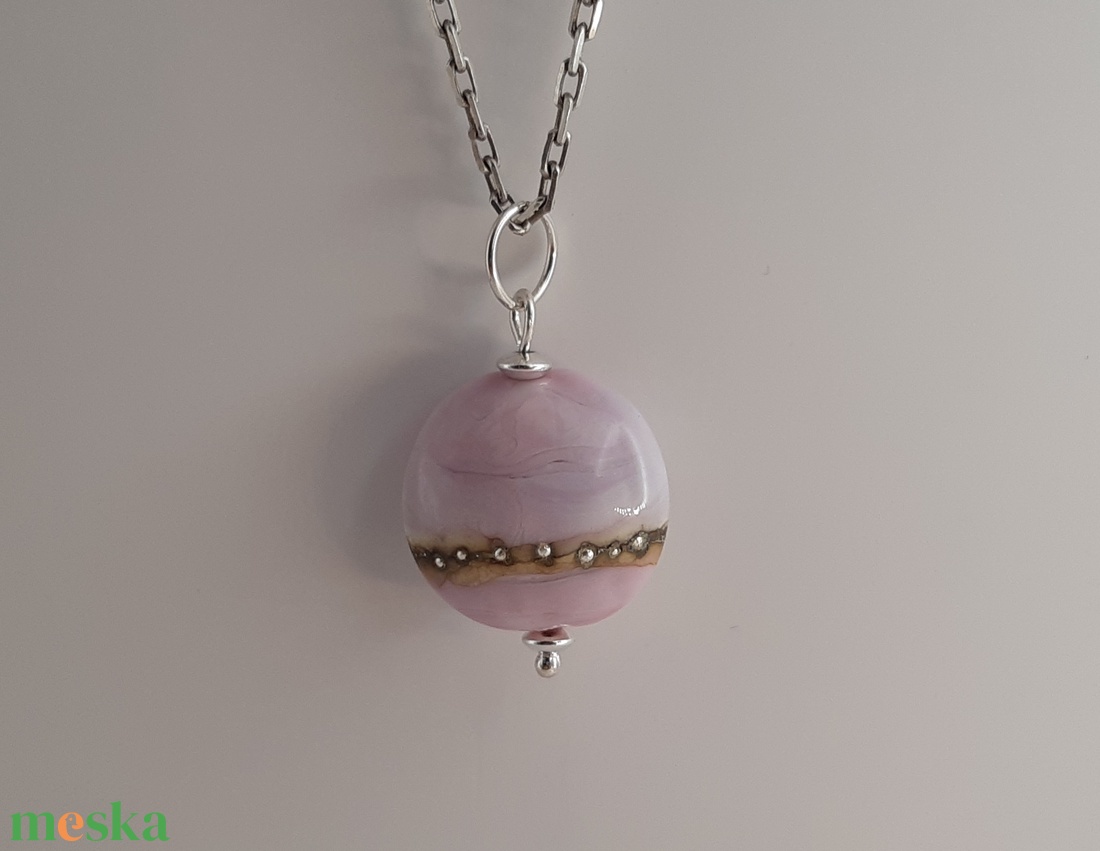 Lencse medál - ékszer - nyaklánc - medál - Meska.hu