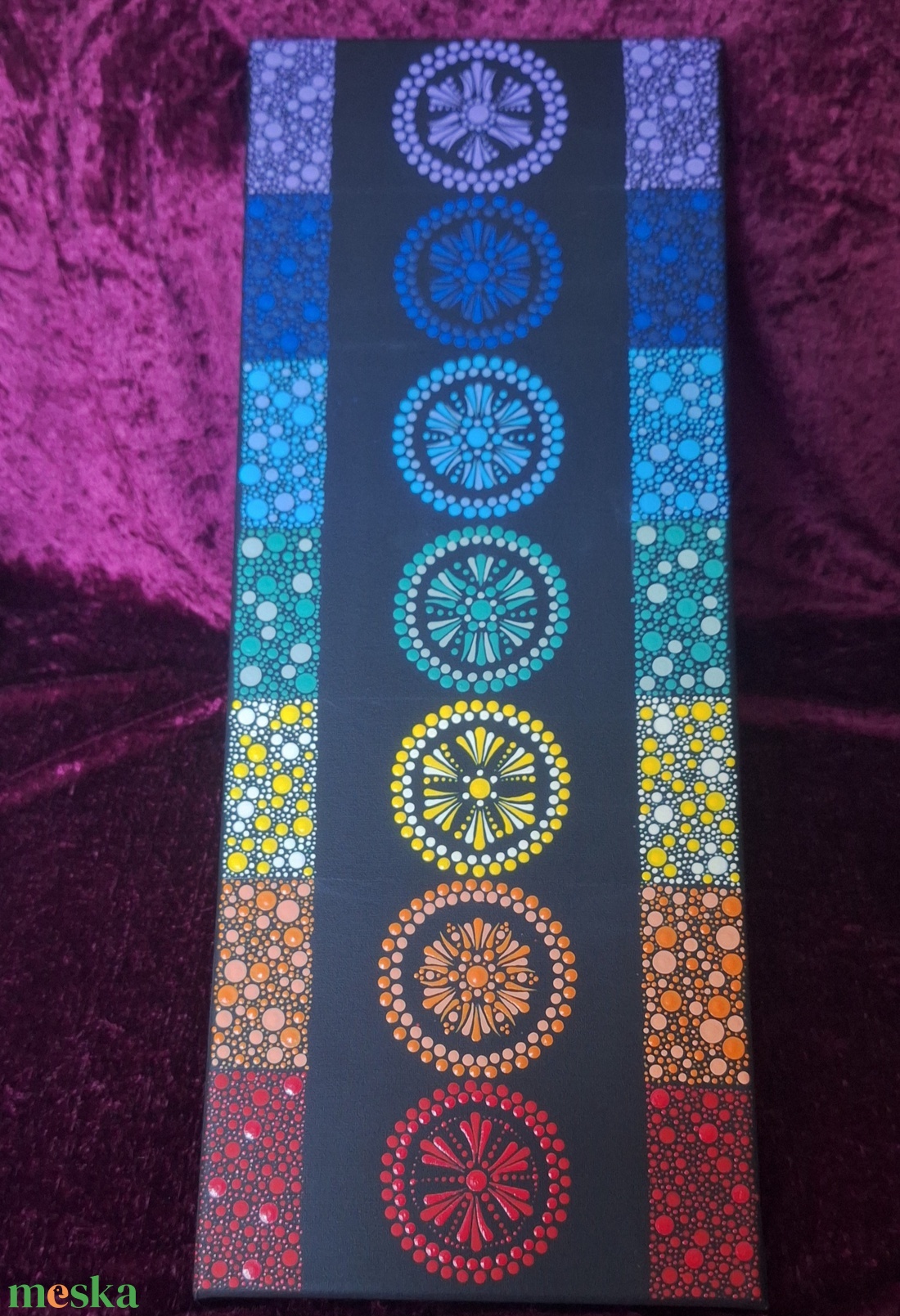 Chakra mandala  - otthon & életmód - dekoráció - spiritualitás - mandala - Meska.hu