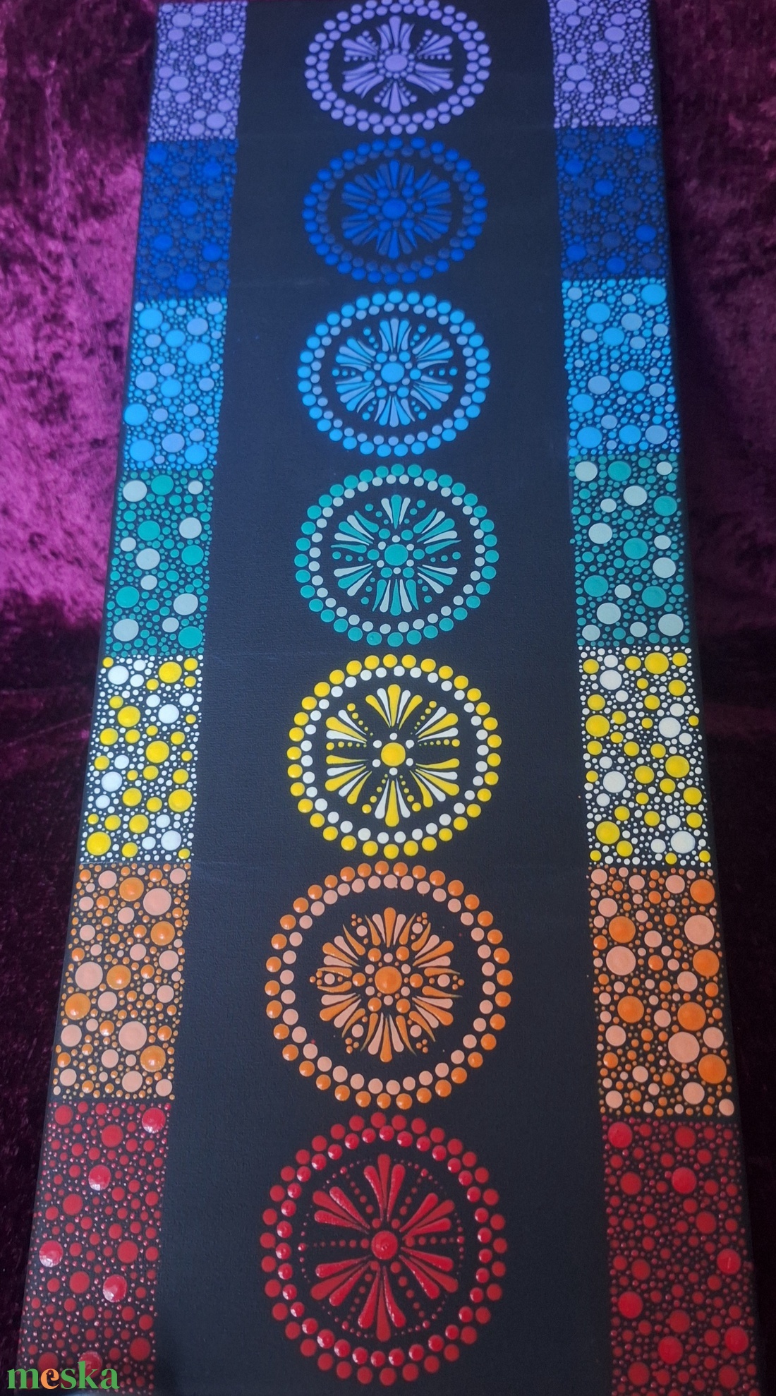 Chakra mandala  - otthon & életmód - dekoráció - spiritualitás - mandala - Meska.hu