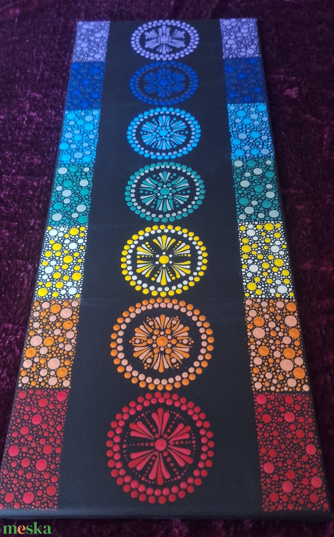 Chakra mandala  - otthon & életmód - dekoráció - spiritualitás - mandala - Meska.hu