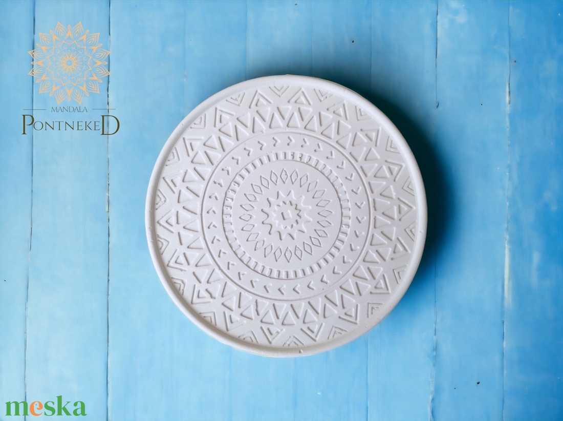 Festhető, mandala mintás modellgipsz öntvény alátét - kellékek & szerszámok - vegyes alapanyag - gipsz - Meska.hu Festhető, mandala mintás modellgipsz öntvény alátét - kellékek & szerszámok - vegyes alapanyag - gipsz - Meska.hu