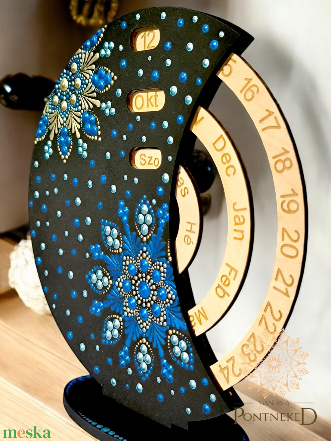 Mandala öröknaptár, álló (19 cm átmérőjű) - otthon & életmód - dekoráció - fali és függő dekoráció - falinaptár & öröknaptár - Meska.hu Mandala öröknaptár, álló (19 cm átmérőjű) - otthon & életmód - dekoráció - fali és függő dekoráció - falinaptár & öröknaptár - Meska.hu
