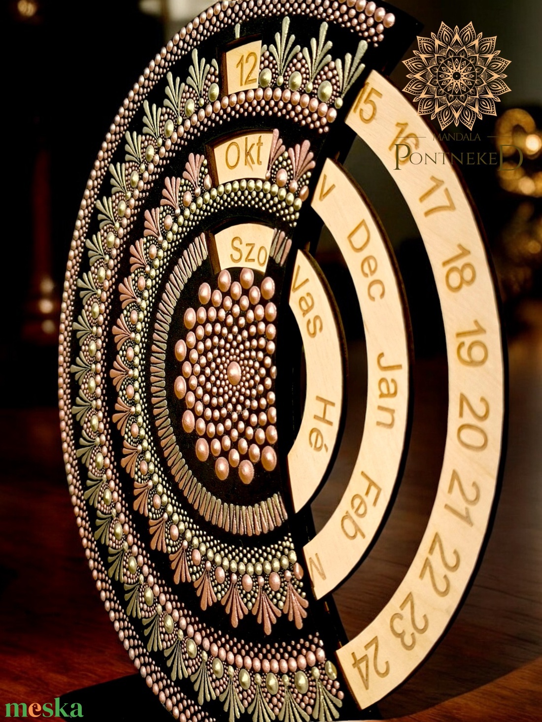 Mandala öröknaptár, álló (25 cm átmérőjű) - otthon & életmód - dekoráció - fali és függő dekoráció - falinaptár & öröknaptár - Meska.hu Mandala öröknaptár, álló (25 cm átmérőjű) - otthon & életmód - dekoráció - fali és függő dekoráció - falinaptár & öröknaptár - Meska.hu