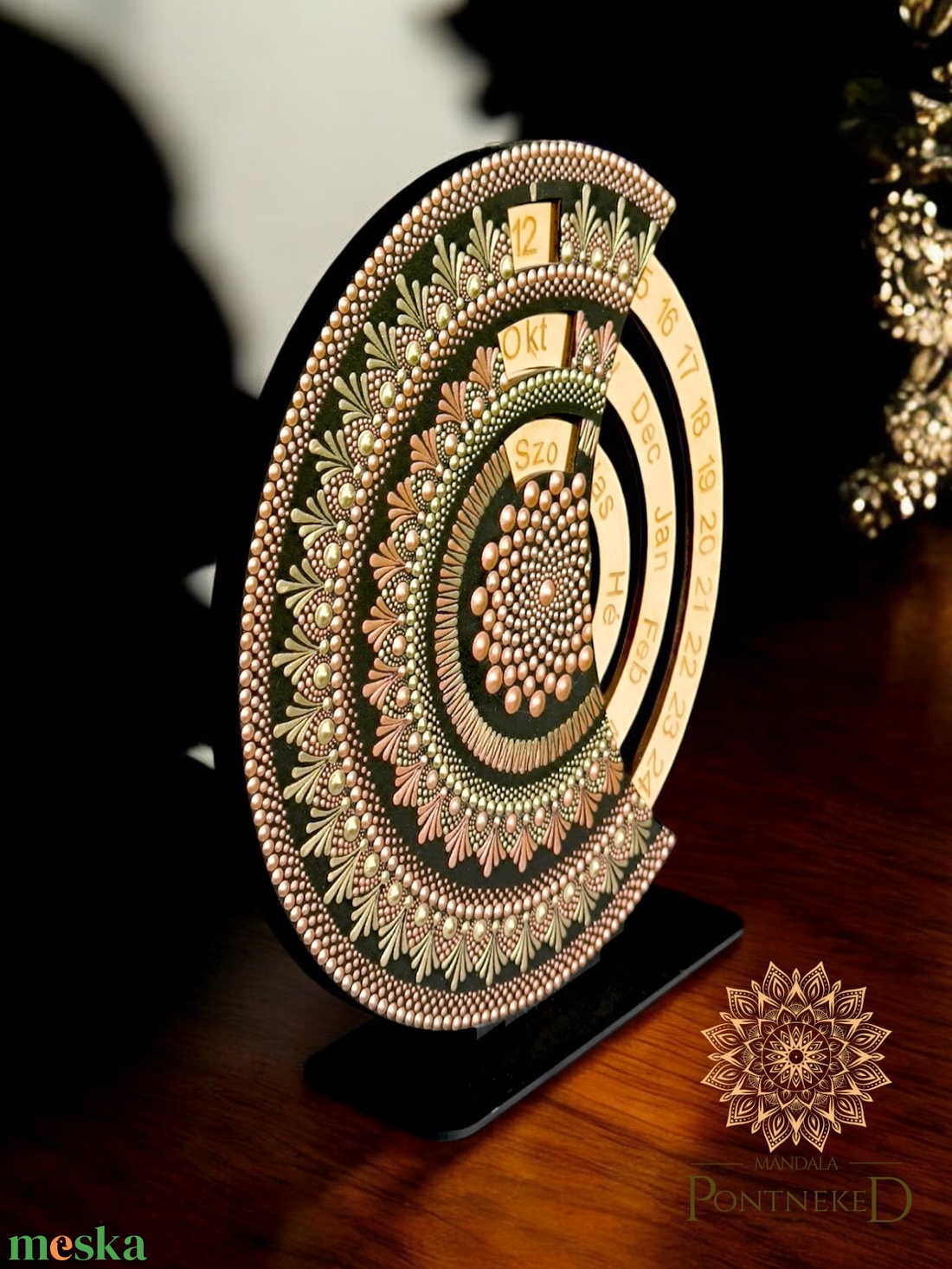 Mandala öröknaptár, álló (25 cm átmérőjű) - otthon & életmód - dekoráció - fali és függő dekoráció - falinaptár & öröknaptár - Meska.hu Mandala öröknaptár, álló (25 cm átmérőjű) - otthon & életmód - dekoráció - fali és függő dekoráció - falinaptár & öröknaptár - Meska.hu