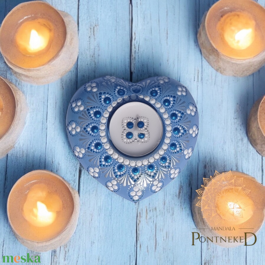 Szív alakú mandala mécsestartó (világos kék) - otthon & életmód - gyertya, illat, aroma - mécses és mécsestartó - Meska.hu Szív alakú mandala mécsestartó (világos kék) - otthon & életmód - gyertya, illat, aroma - mécses és mécsestartó - Meska.hu