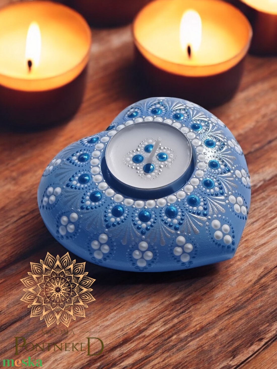 Szív alakú mandala mécsestartó (világos kék) - otthon & életmód - gyertya, illat, aroma - mécses és mécsestartó - Meska.hu Szív alakú mandala mécsestartó (világos kék) - otthon & életmód - gyertya, illat, aroma - mécses és mécsestartó - Meska.hu