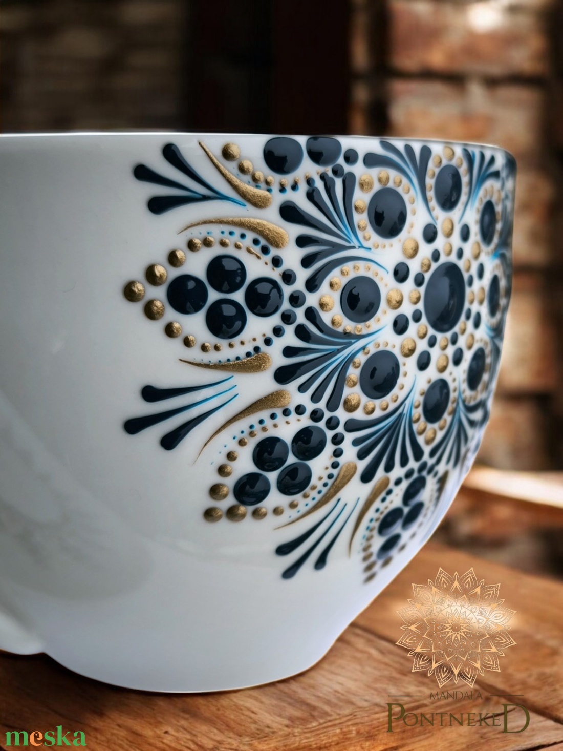 Törtfehér, mandalamintás cappuccinós/kávés szett (antik réz-indigó kék) - otthon & életmód - konyhafelszerelés, tálalás - tálalás - bögre & csésze - Meska.hu Törtfehér, mandalamintás cappuccinós/kávés szett (antik réz-indigó kék) - otthon & életmód - konyhafelszerelés, tálalás - tálalás - bögre & csésze - Meska.hu