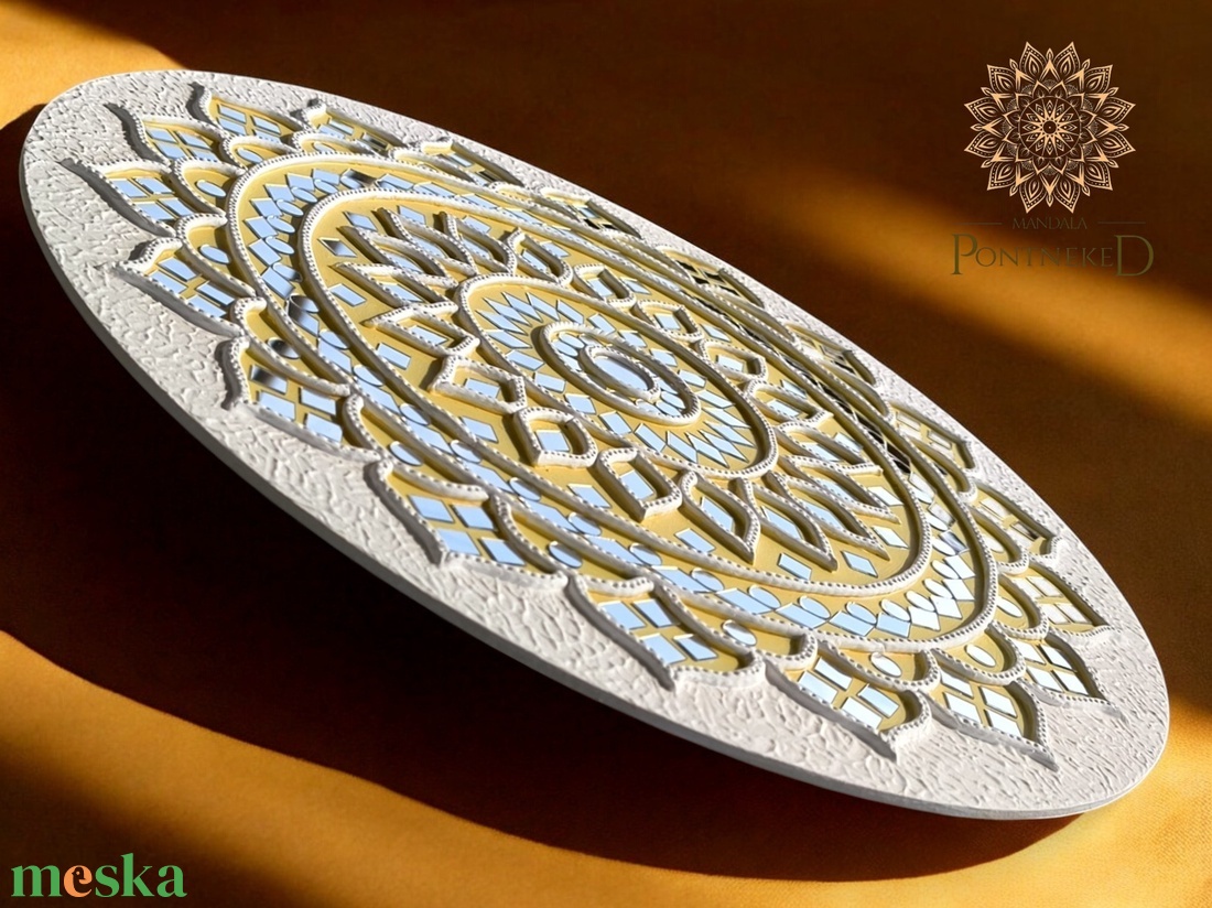 Lippan mandalakép (Lipan kaam) - 40 cm - otthon & életmód - dekoráció - kép & falikép - táblakép - Meska.hu Lippan mandalakép (Lipan kaam) - 40 cm - otthon & életmód - dekoráció - kép & falikép - táblakép - Meska.hu