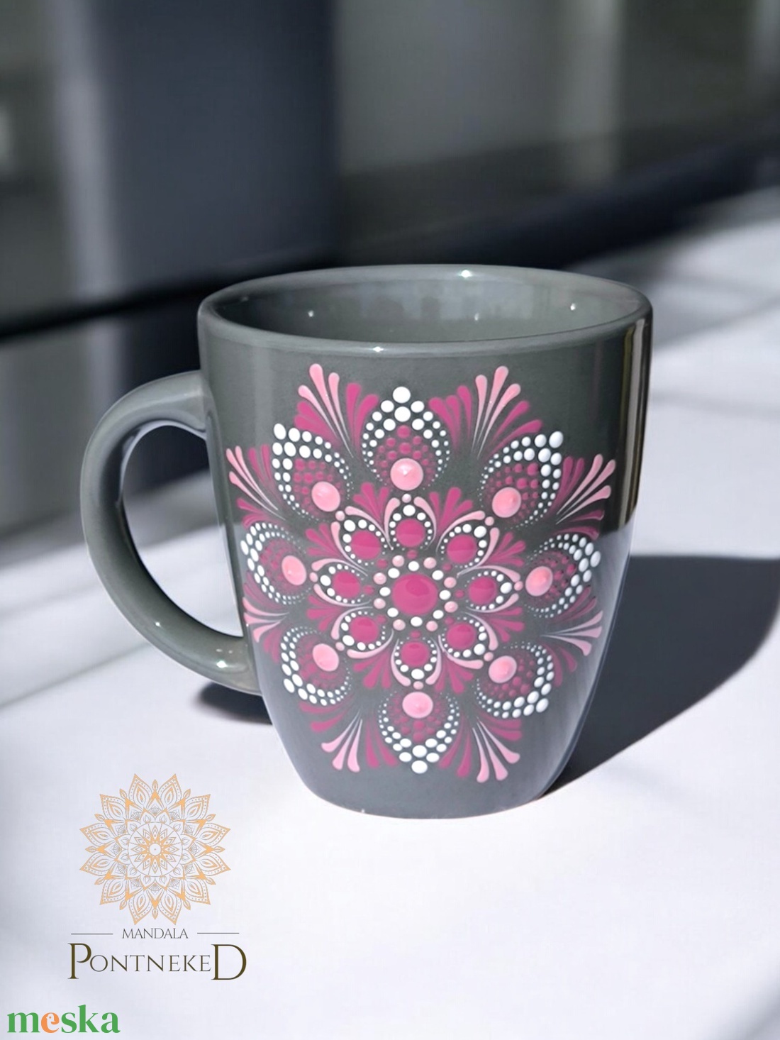 Szürke mandala bögre (mályva- világoslila- fehér) - otthon & életmód - konyhafelszerelés, tálalás - tálalás - bögre & csésze - Meska.hu Szürke mandala bögre (mályva- világoslila- fehér) - otthon & életmód - konyhafelszerelés, tálalás - tálalás - bögre & csésze - Meska.hu