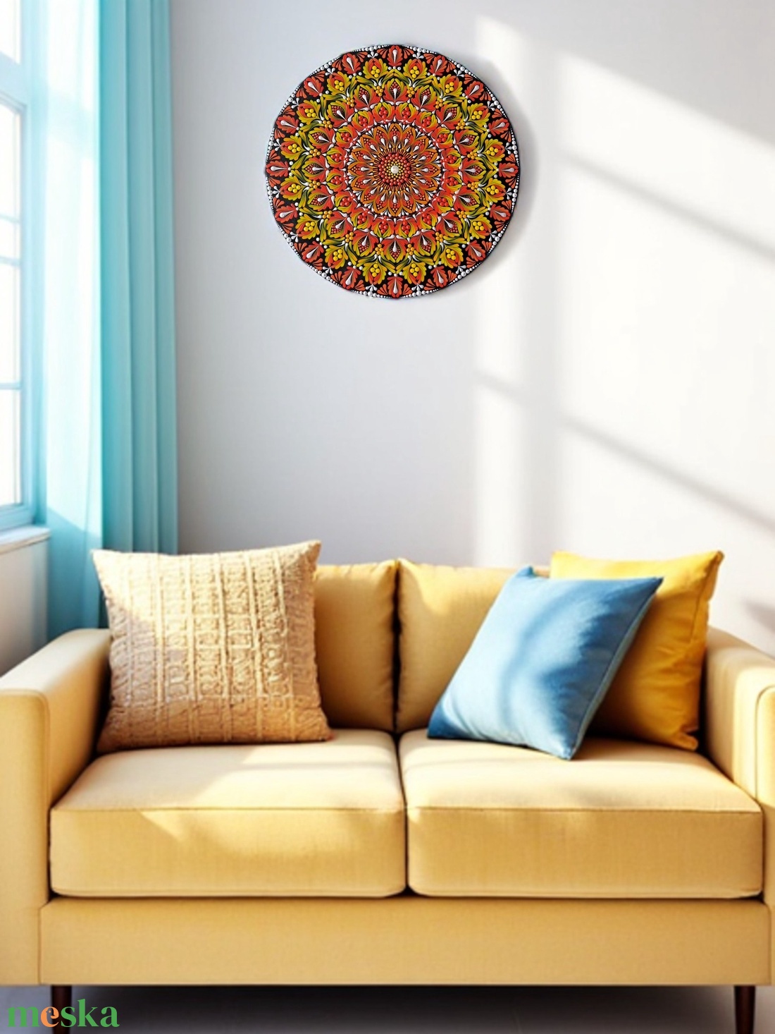 A tavasz energiája - mandala táblakép - otthon & életmód - dekoráció - kép & falikép - táblakép - Meska.hu A tavasz energiája - mandala táblakép - otthon & életmód - dekoráció - kép & falikép - táblakép - Meska.hu