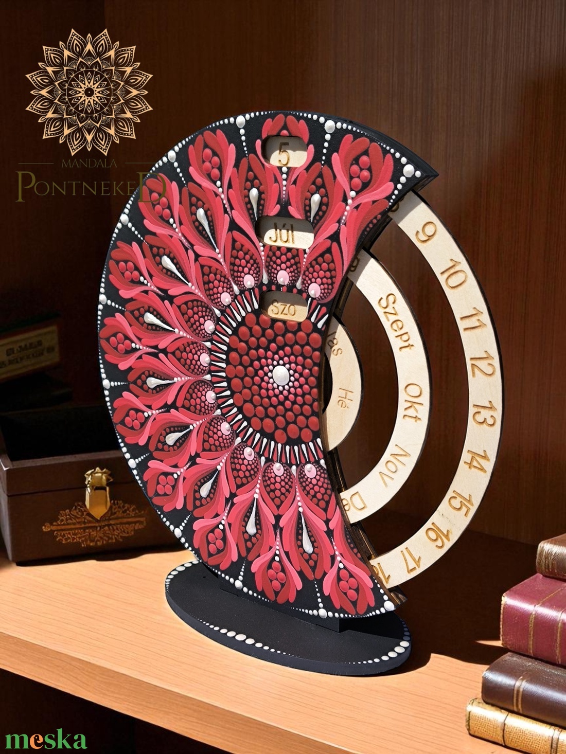 Mandala öröknaptár, álló (20 cm átmérőjű) - otthon & életmód - dekoráció - fali és függő dekoráció - falinaptár & öröknaptár - Meska.hu Mandala öröknaptár, álló (20 cm átmérőjű) - otthon & életmód - dekoráció - fali és függő dekoráció - falinaptár & öröknaptár - Meska.hu