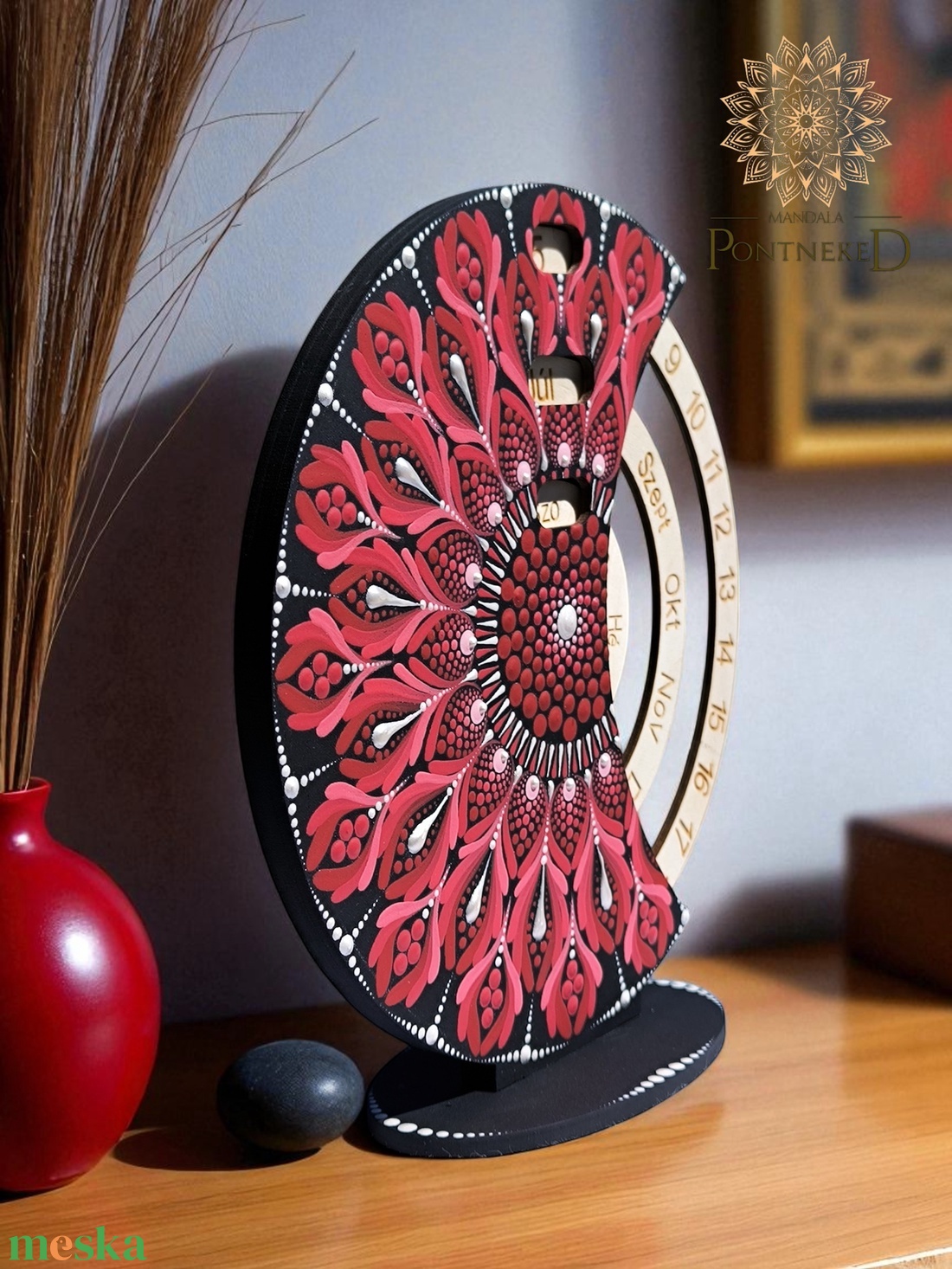Mandala öröknaptár, álló (20 cm átmérőjű) - otthon & életmód - dekoráció - fali és függő dekoráció - falinaptár & öröknaptár - Meska.hu Mandala öröknaptár, álló (20 cm átmérőjű) - otthon & életmód - dekoráció - fali és függő dekoráció - falinaptár & öröknaptár - Meska.hu