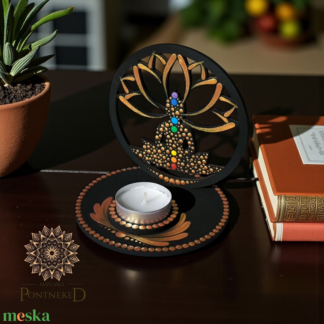 Árnyék mécsestartó / Buddha-lótusz (csakra színei-vörösarany) - otthon & életmód - gyertya, illat, aroma - mécses és mécsestartó - Meska.hu Árnyék mécsestartó / Buddha-lótusz (csakra színei-vörösarany) - otthon & életmód - gyertya, illat, aroma - mécses és mécsestartó - Meska.hu