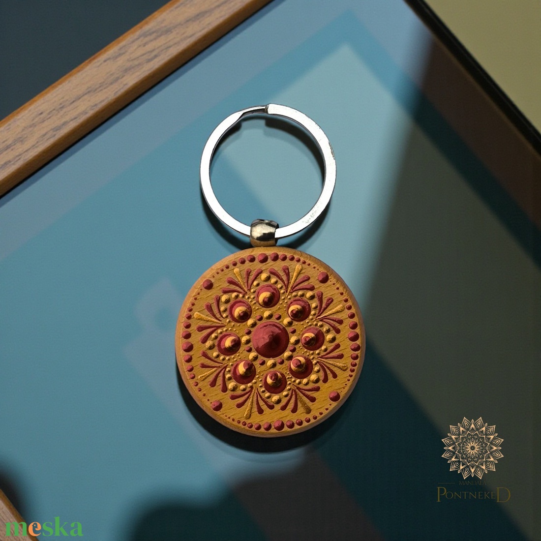 Mandala kulcstartó - táska & tok - kulcstartó & táskadísz - kulcstartó - Meska.hu