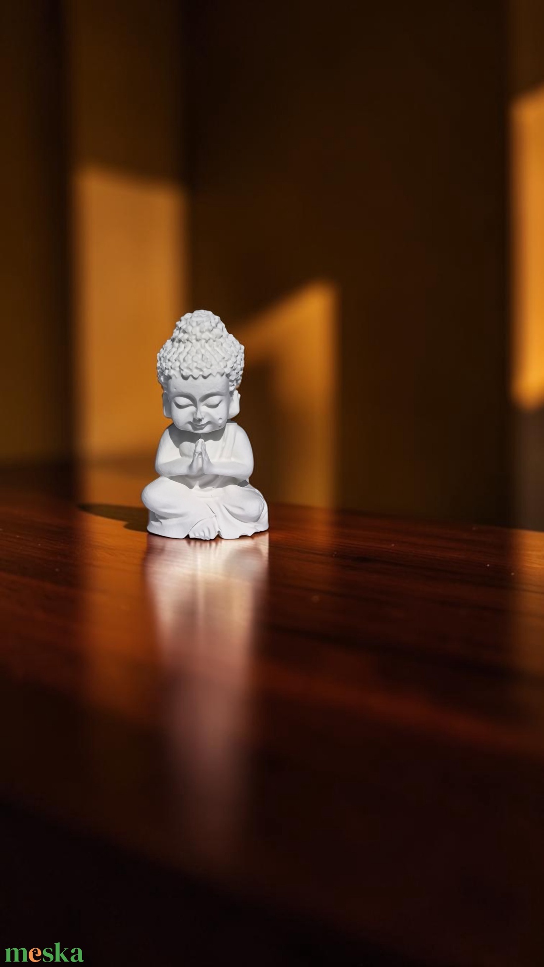 Kerámia Buddha szobor - otthon & életmód - dekoráció - dekoratív figurák és szobrok - Meska.hu