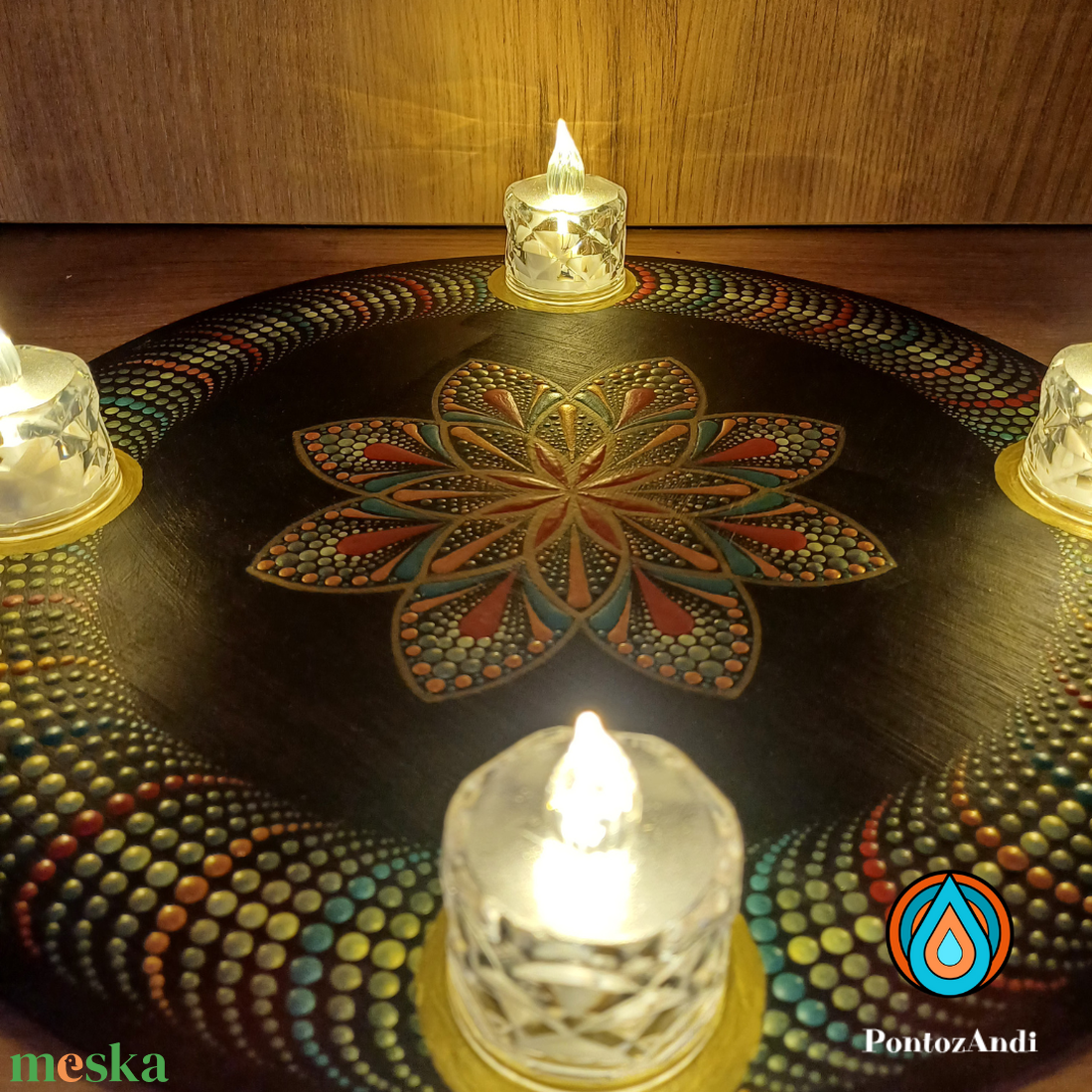 Adventi koszorú mandala kép - karácsony - adventi díszek - adventi koszorú - Meska.hu Adventi koszorú mandala kép - karácsony - adventi díszek - adventi koszorú - Meska.hu