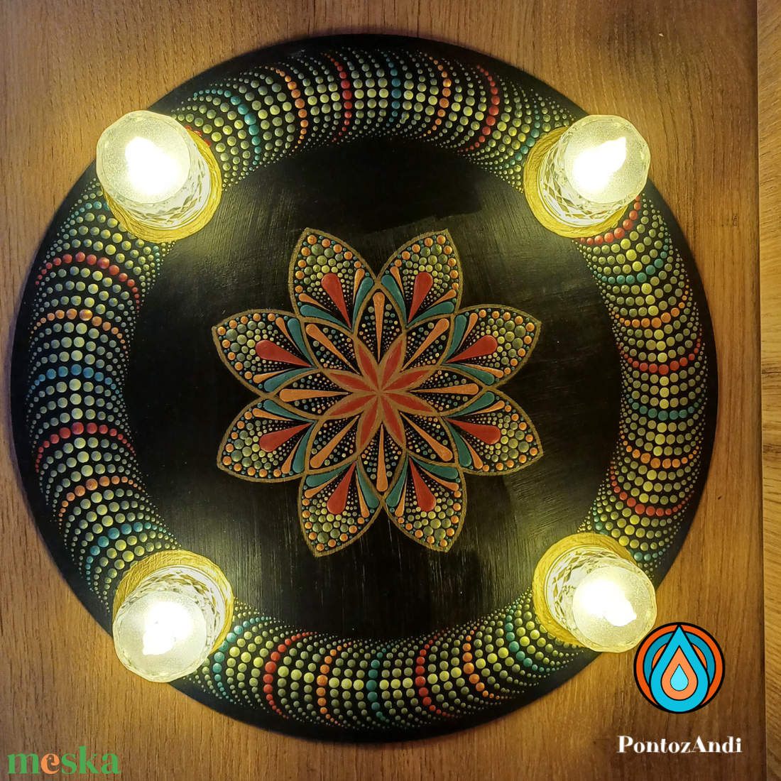 Adventi koszorú mandala kép - karácsony - adventi díszek - adventi koszorú - Meska.hu Adventi koszorú mandala kép - karácsony - adventi díszek - adventi koszorú - Meska.hu