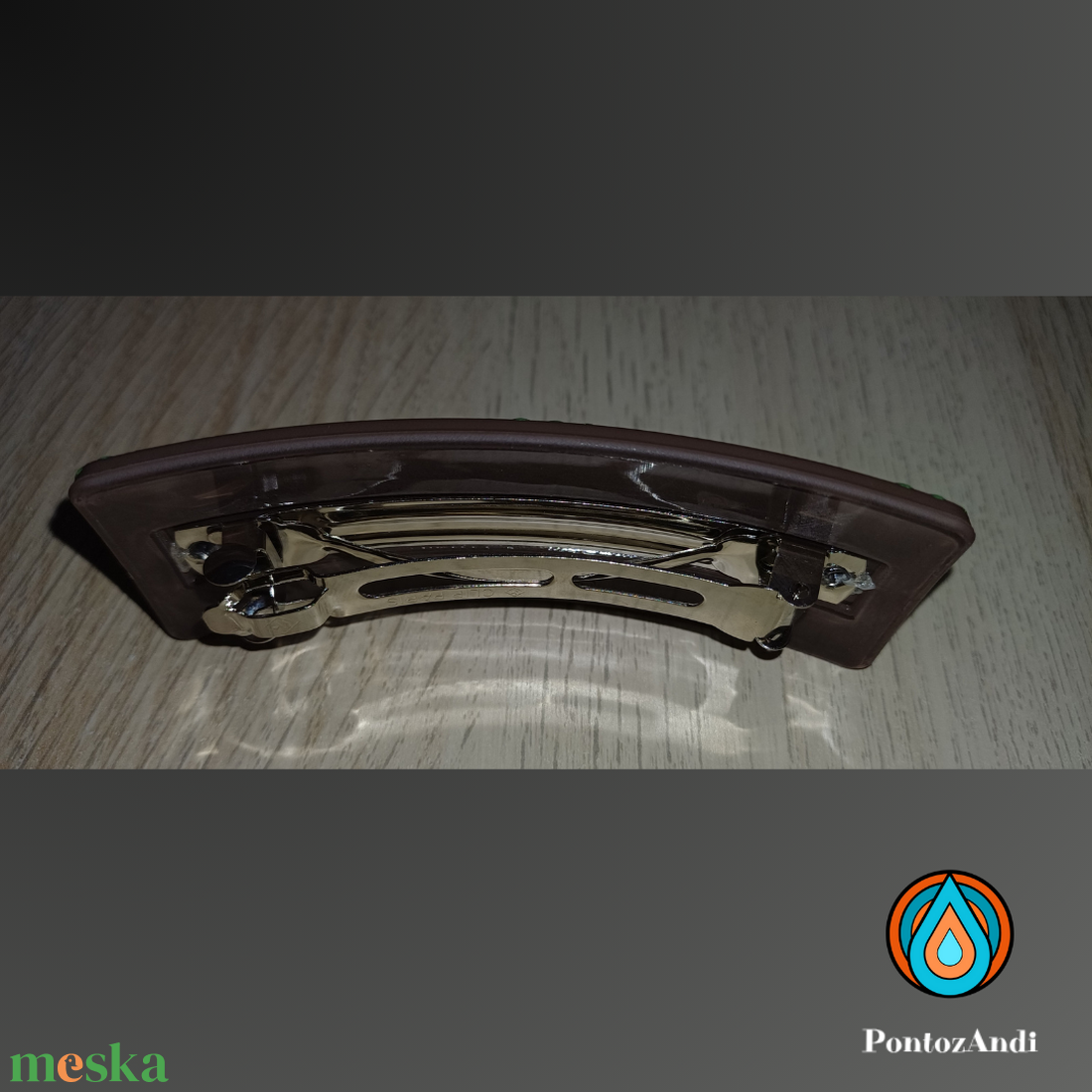 Pontozott hajcsat - ruha & divat - hajdísz & hajcsat - hajdísz - Meska.hu