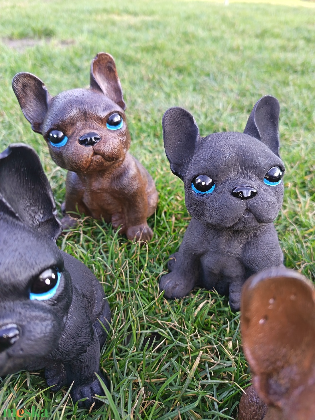 Francia bulldog  - otthon & életmód - dekoráció - dekoratív figurák és szobrok - Meska.hu