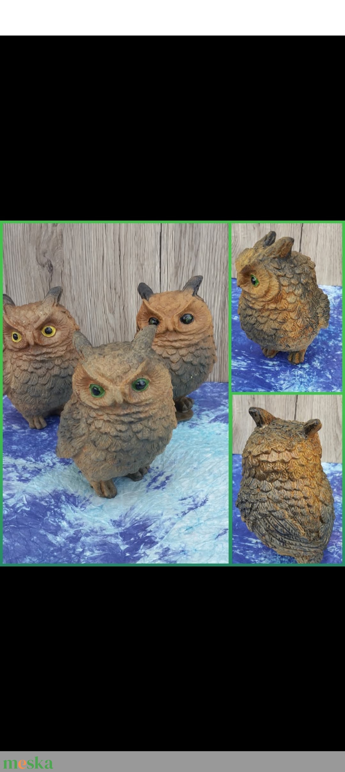 Bagoly - otthon & életmód - dekoráció - dekoratív figurák és szobrok - Meska.hu