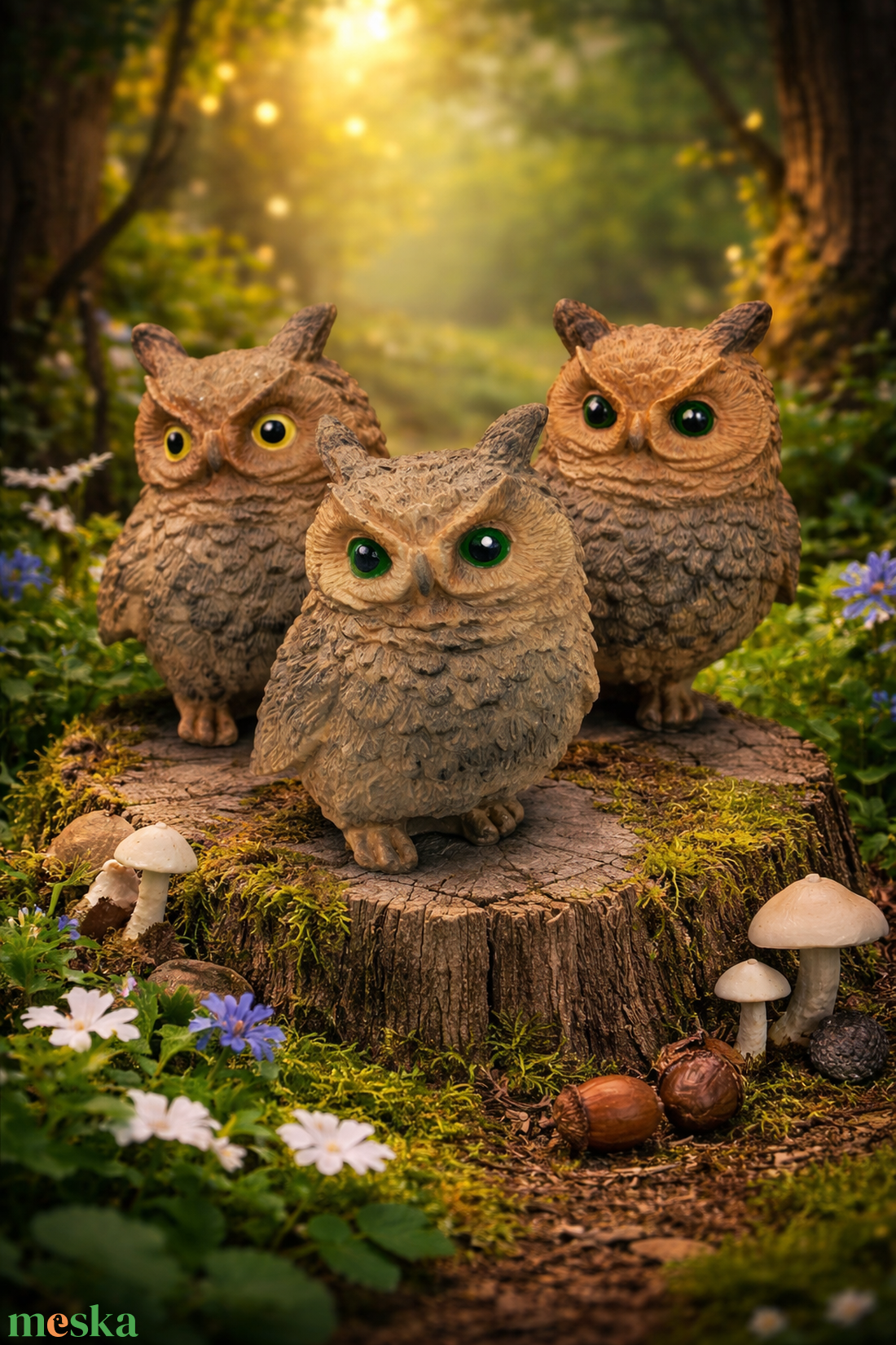 Bagoly - otthon & életmód - dekoráció - dekoratív figurák és szobrok - Meska.hu