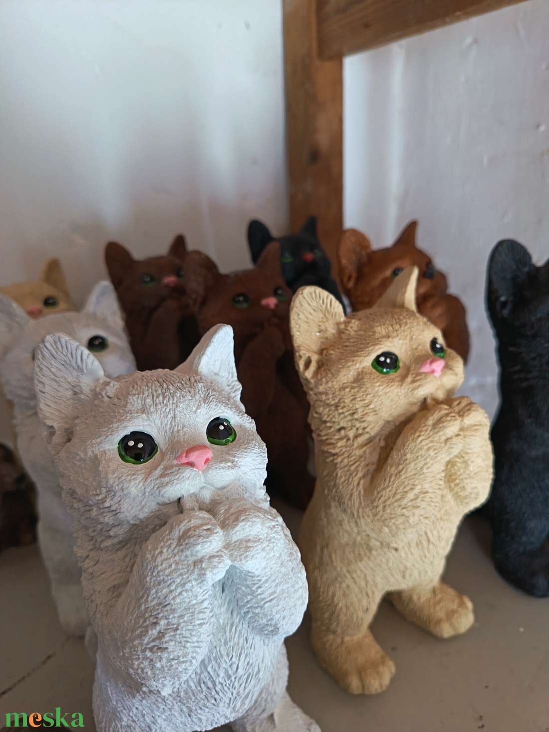 Állócica - otthon & életmód - dekoráció - dekoratív figurák és szobrok - Meska.hu