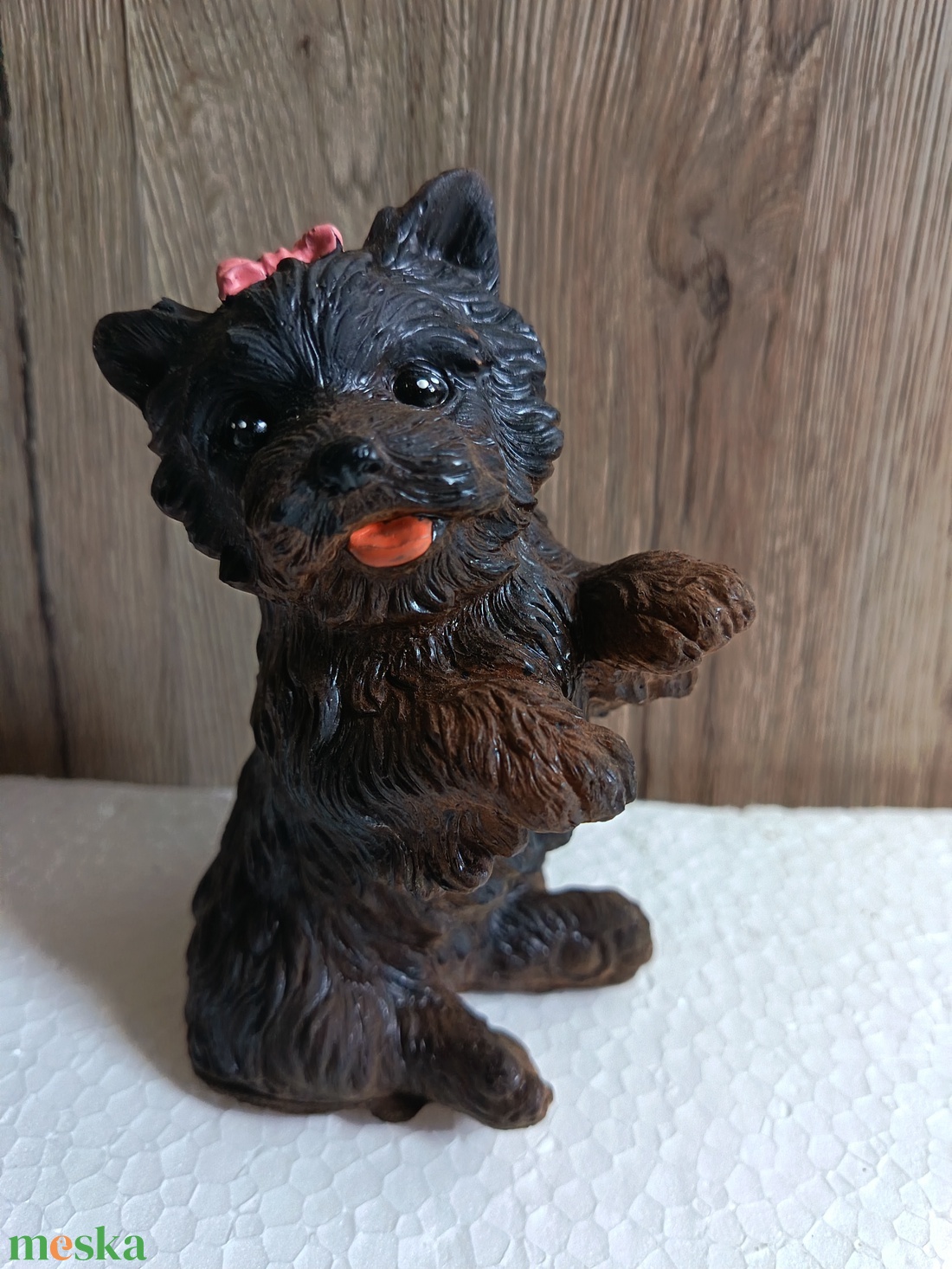 Yorki kutyus - otthon & életmód - dekoráció - dekoratív figurák és szobrok - Meska.hu