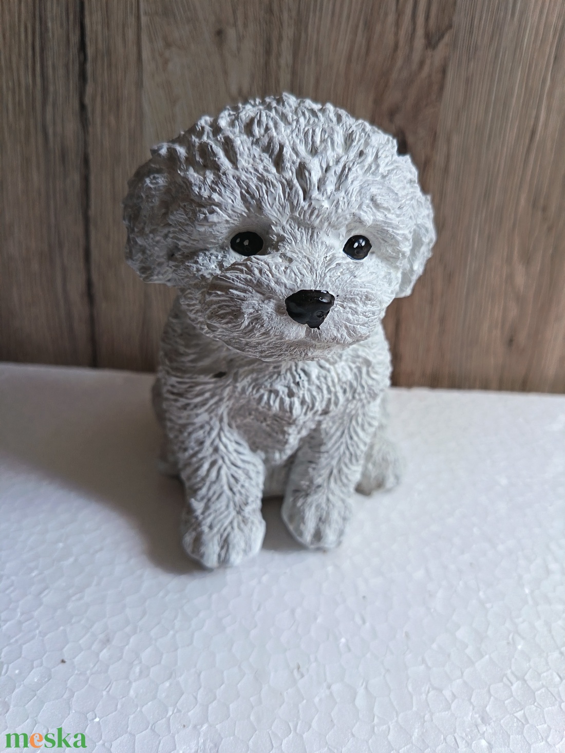 Bolyhos kutya - otthon & életmód - dekoráció - dekoratív figurák és szobrok - Meska.hu