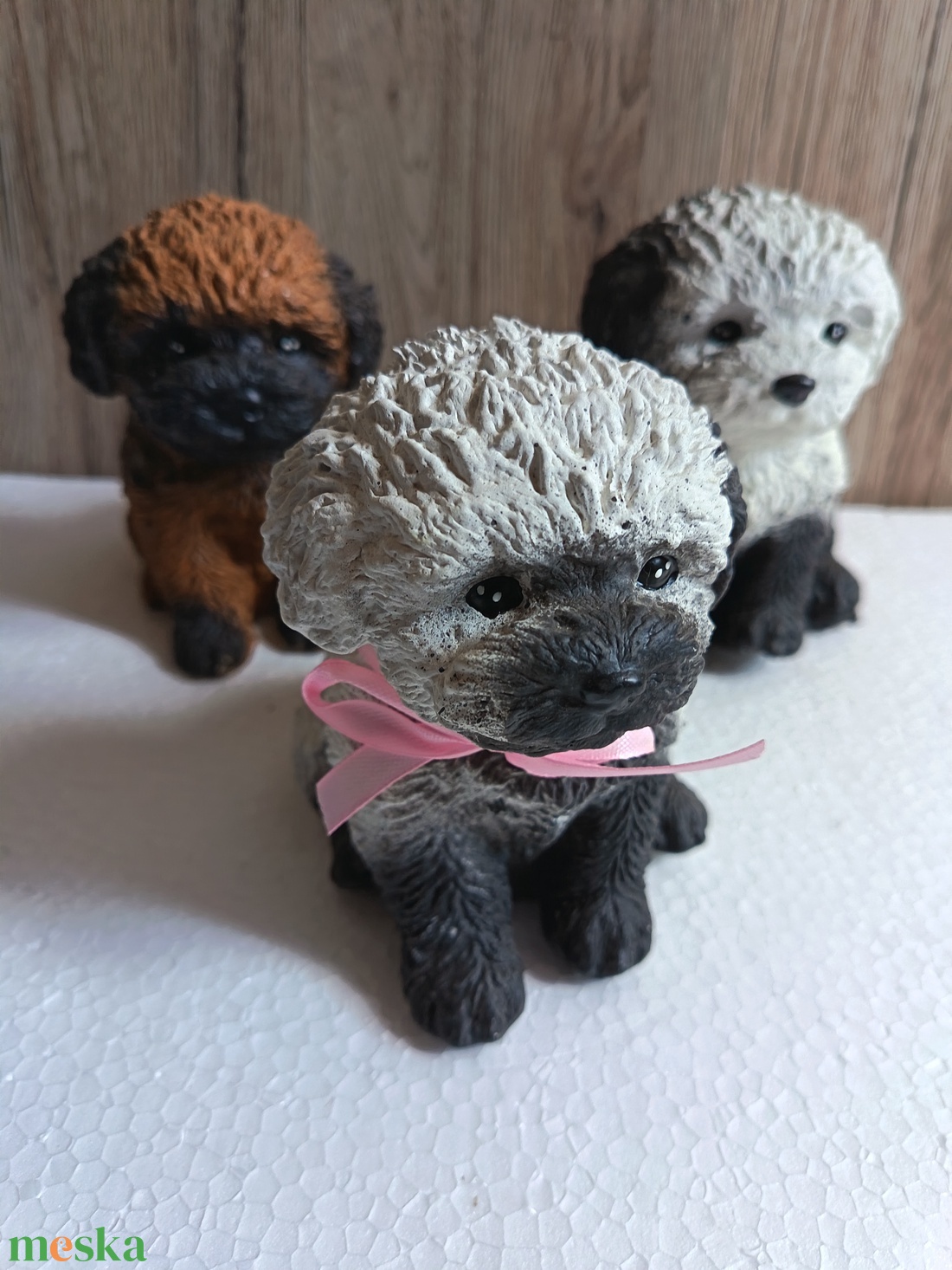 Bolyhos kutya - otthon & életmód - dekoráció - dekoratív figurák és szobrok - Meska.hu