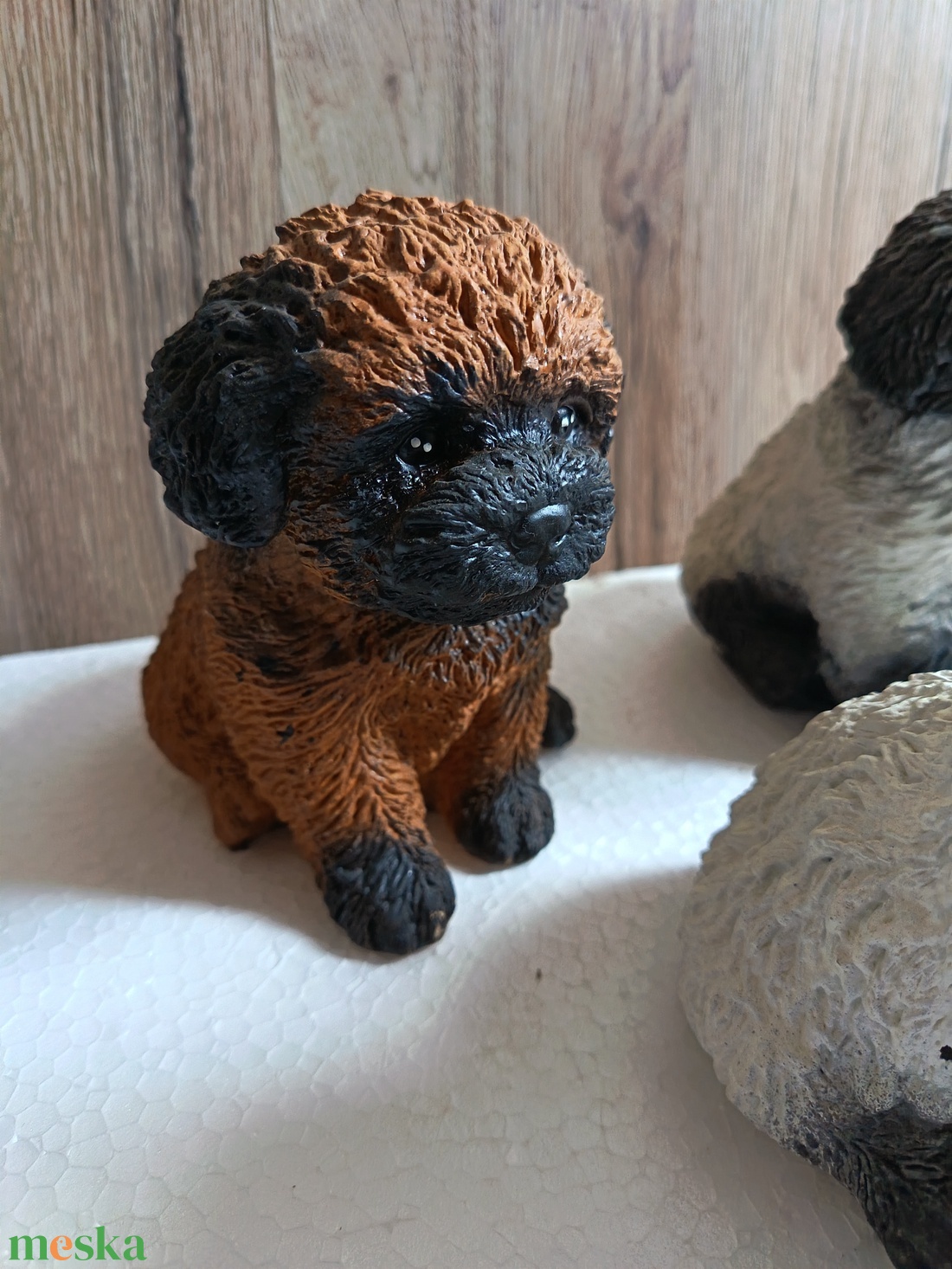 Bolyhos kutya - otthon & életmód - dekoráció - dekoratív figurák és szobrok - Meska.hu