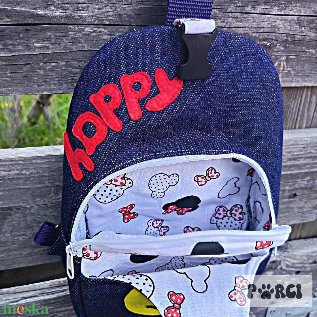 Ovis/bölcsis hátizsák - egyénre szabható - játék & sport - ovis felszerelés - ovis hátizsák - Meska.hu