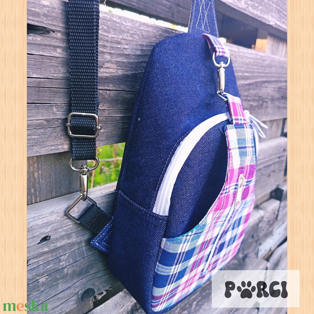 Városi kishátizsák - táska & tok - hátizsák - kishátizsák - Meska.hu