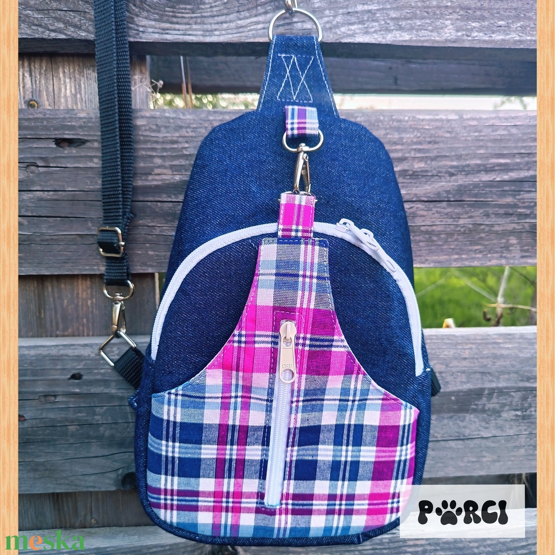 Városi kishátizsák - táska & tok - hátizsák - kishátizsák - Meska.hu