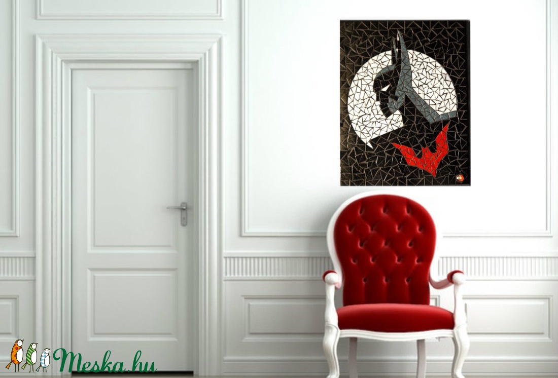 REKREDENC - Batman mozaik kép art deco stílusban - otthon & életmód - dekoráció - kép & falikép - Meska.hu REKREDENC - Batman mozaik kép art deco stílusban - otthon & életmód - dekoráció - kép & falikép - Meska.hu
