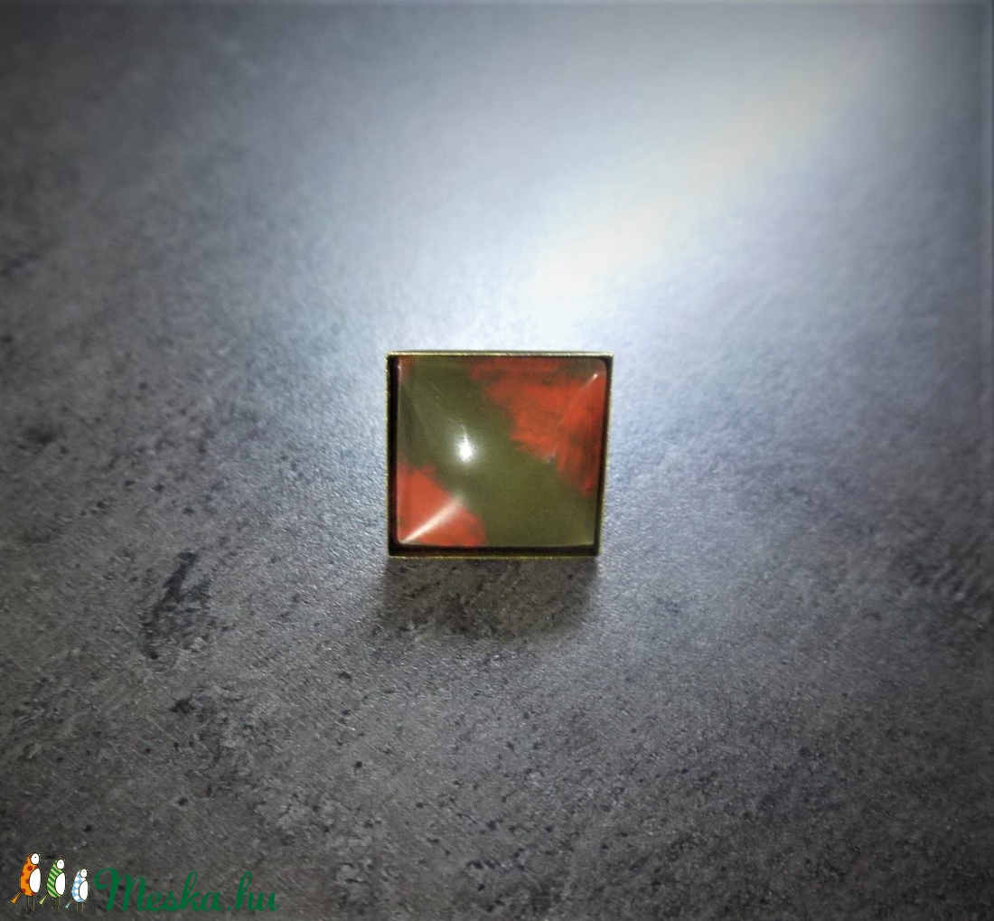 Festettüveg gyűrű Army (2,5x2,5 cm) - INGYEN POSTA - ékszer - gyűrű - üveglencsés gyűrű - Meska.hu Festettüveg gyűrű Army (2,5x2,5 cm) - INGYEN POSTA - ékszer - gyűrű - üveglencsés gyűrű - Meska.hu