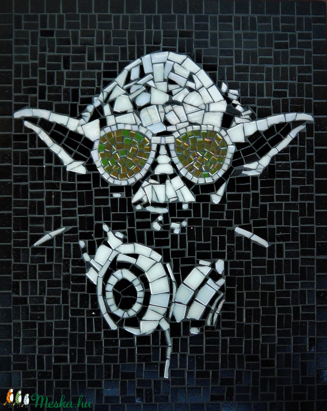 REKREDENC - DJ Yoda - foszforeszkáló mozaik kép - otthon & életmód - dekoráció - kép & falikép - mozaik kép - Meska.hu REKREDENC - DJ Yoda - foszforeszkáló mozaik kép - otthon & életmód - dekoráció - kép & falikép - mozaik kép - Meska.hu