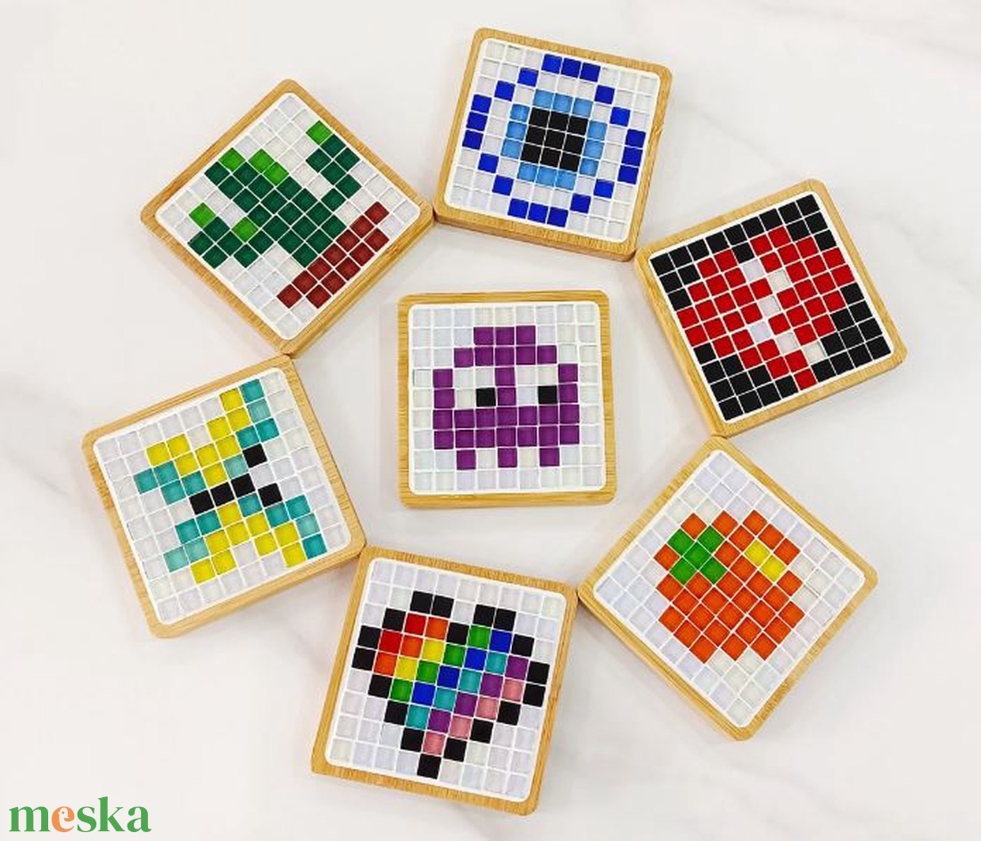 Mozaik készítő egységcsomag kezdőknek - poháralátét - diy (csináld magad) - egységcsomag - Meska.hu Mozaik készítő egységcsomag kezdőknek - poháralátét - diy (csináld magad) - egységcsomag - Meska.hu