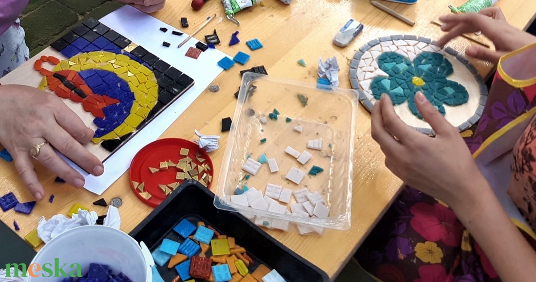 Mozaik készítő workshop kezdőknek - diy (csináld magad) - workshop & tanfolyam - Meska.hu
