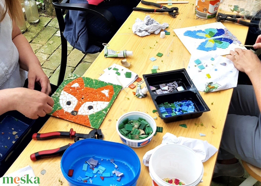 Mozaik készítő workshop kezdőknek - diy (csináld magad) - workshop & tanfolyam - Meska.hu