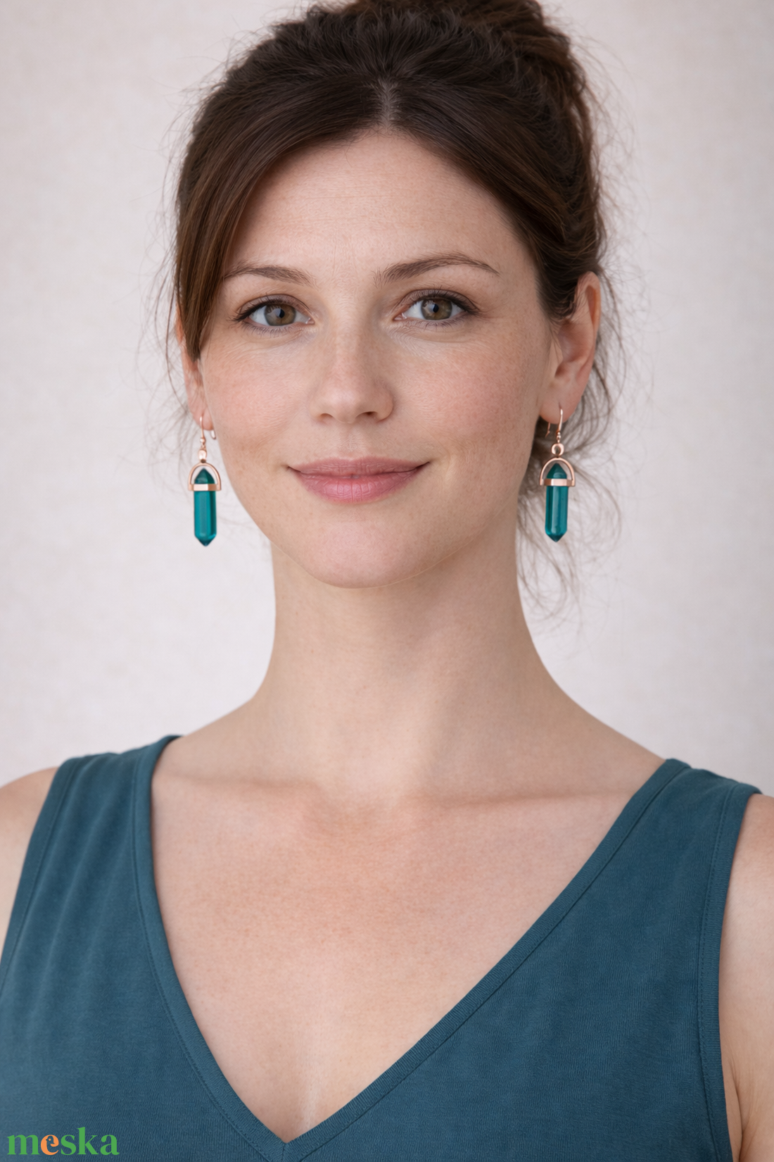 Kristályforma fülbevalók  /több féle/   - INGYEN POSTA - ékszer - fülbevaló - lógó fülbevaló - Meska.hu