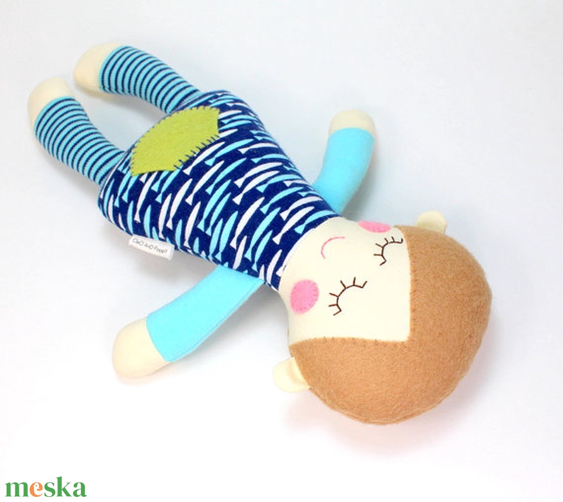 Alvó Kisfiú Baba Organikus Textilbaba, Játékbaba, Textil baba, Textiljáték, Rongybaba - Kék Zöld Mintás Dani - játék & sport - baba & babaház - baba - Meska.hu Alvó Kisfiú Baba Organikus Textilbaba, Játékbaba, Textil baba, Textiljáték, Rongybaba - Kék Zöld Mintás Dani - játék & sport - baba & babaház - baba - Meska.hu