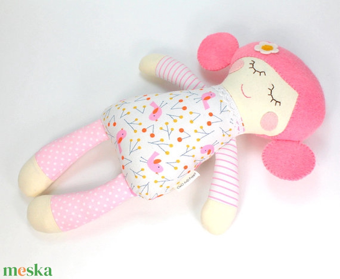 Kislány Baba, Játékbaba, Textilbaba, Rongybaba, Textil Játék- Rózsaszín Arany Kismadaras Bella - - Meska.hu Kislány Baba, Játékbaba, Textilbaba, Rongybaba, Textil Játék- Rózsaszín Arany Kismadaras Bella - - Meska.hu