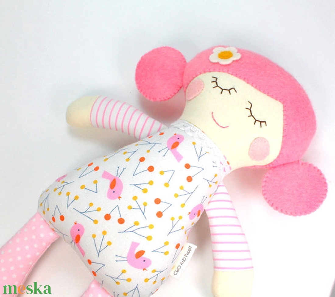 Kislány Baba, Játékbaba, Textilbaba, Rongybaba, Textil Játék- Rózsaszín Arany Kismadaras Bella - - Meska.hu Kislány Baba, Játékbaba, Textilbaba, Rongybaba, Textil Játék- Rózsaszín Arany Kismadaras Bella - - Meska.hu
