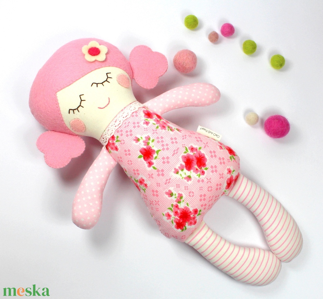 Kislány Baba, Játékbaba, Textilbaba, Rongybaba, Textil Játék- Rózsaszín Zöld Virágos Bella - játék & sport - baba & babaház - baba - Meska.hu Kislány Baba, Játékbaba, Textilbaba, Rongybaba, Textil Játék- Rózsaszín Zöld Virágos Bella - játék & sport - baba & babaház - baba - Meska.hu