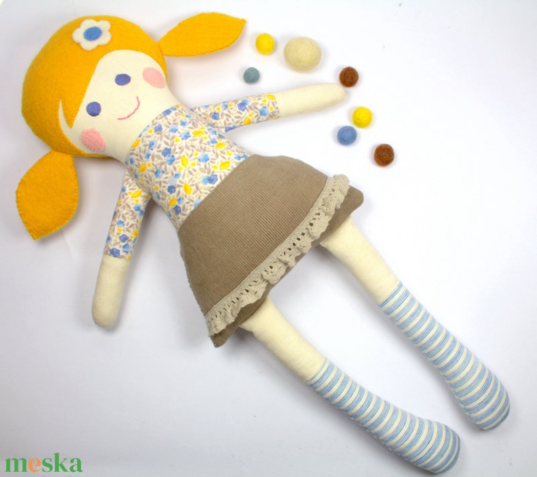 Lány Baba, Rongybaba, Játékbaba, Textiljáték -Lotti - játék & sport - baba & babaház - baba - Meska.hu Lány Baba, Rongybaba, Játékbaba, Textiljáték -Lotti - játék & sport - baba & babaház - baba - Meska.hu