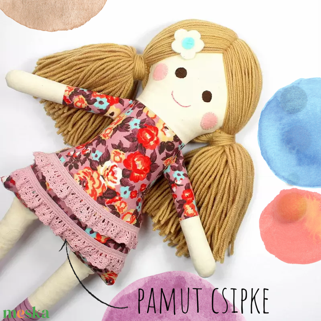 Lány Baba Rongybaba Játékbaba Textiljáték Lotti - játék & sport - baba & babaház - baba - Meska.hu Lány Baba Rongybaba Játékbaba Textiljáték Lotti - játék & sport - baba & babaház - baba - Meska.hu